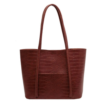 Bolsa Grande Tote Crodile