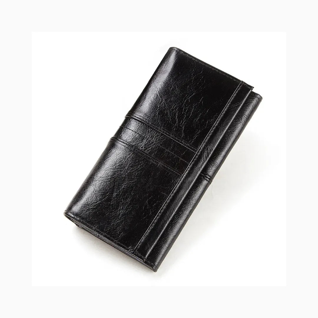 Carteira de couro Lauren