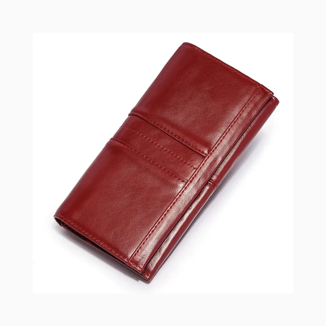 Carteira de couro Lauren