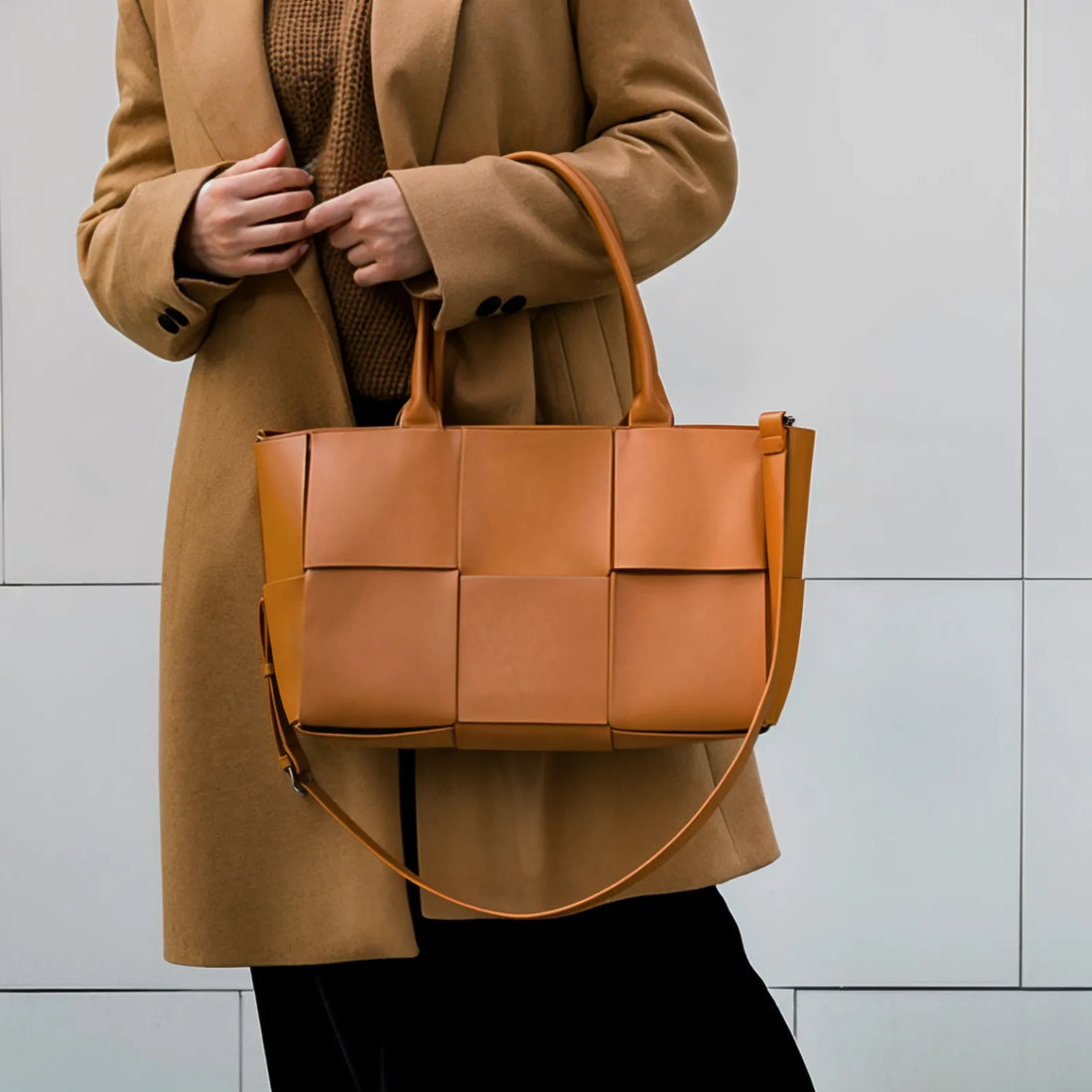 Bolsa Tote de Couro Beatriz