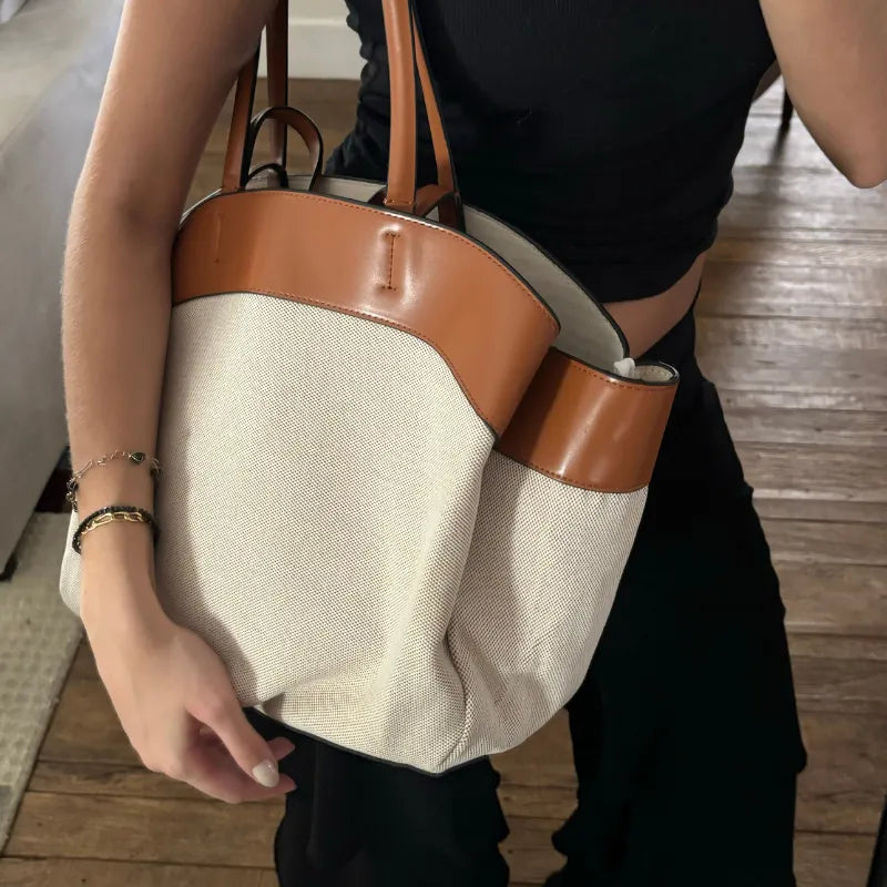 Bolsa Tote Canva Camille