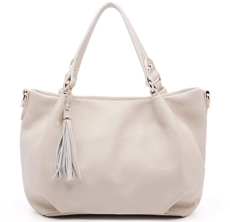 Bolsa Grande Couro Legítimo Farm