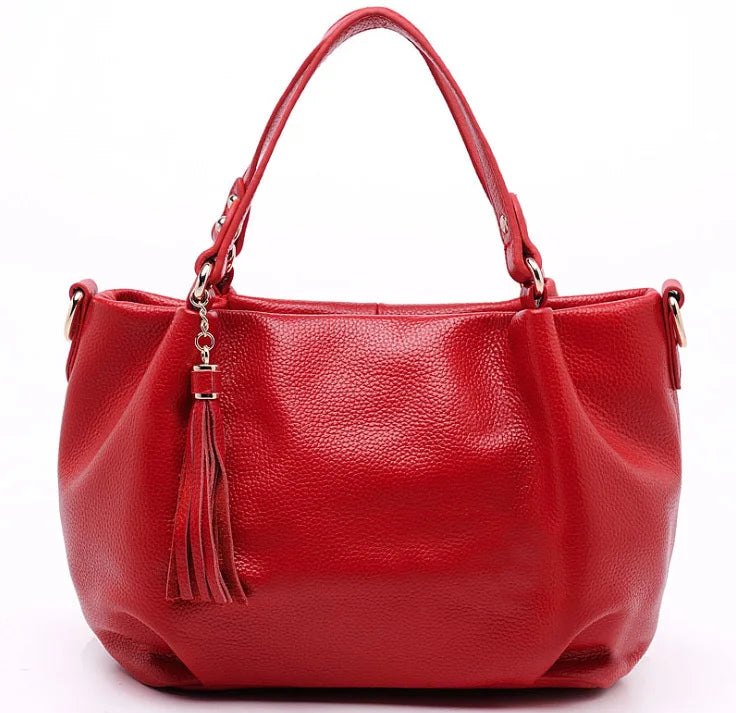 Bolsa Grande Couro Legítimo Farm