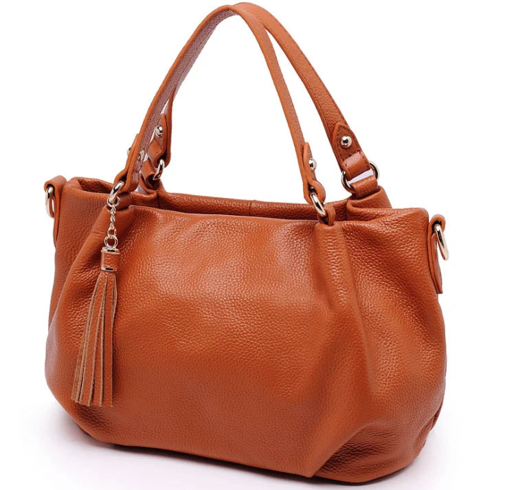 Bolsa Grande Couro Legítimo Farm