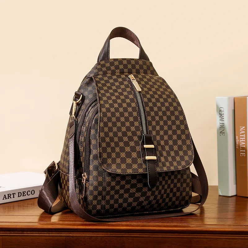 Mochila Feminina de Couro Legítimo