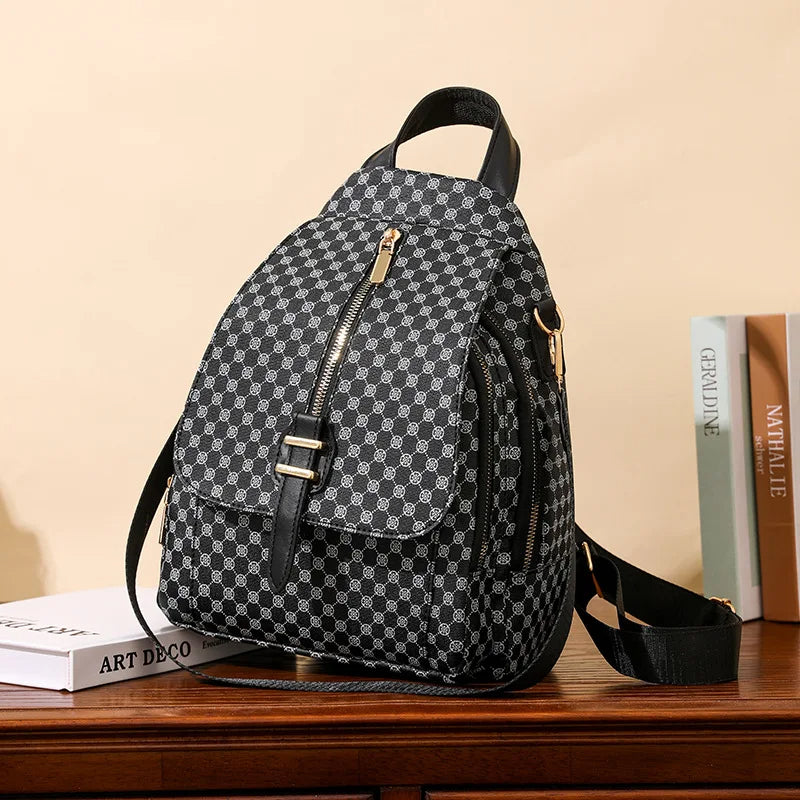 Mochila Feminina de Couro Legítimo