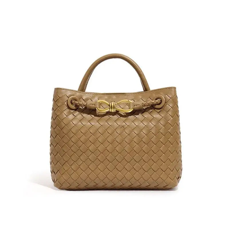 Bolsa Tote Pequena Trançada Blair