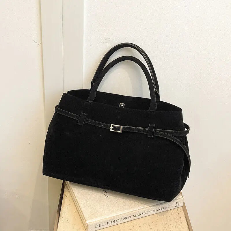 Bolsa Tote Grande Camurça Zoe