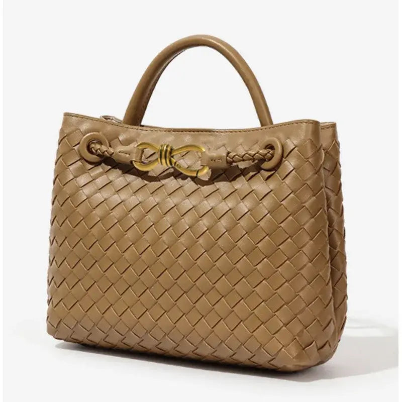 Bolsa Tote Pequena Trançada Blair