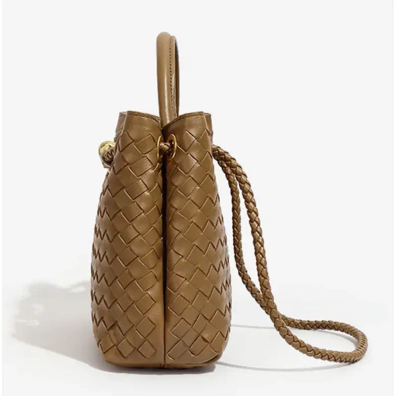 Bolsa Tote Pequena Trançada Blair